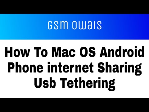 Android usb tethering mac mojave